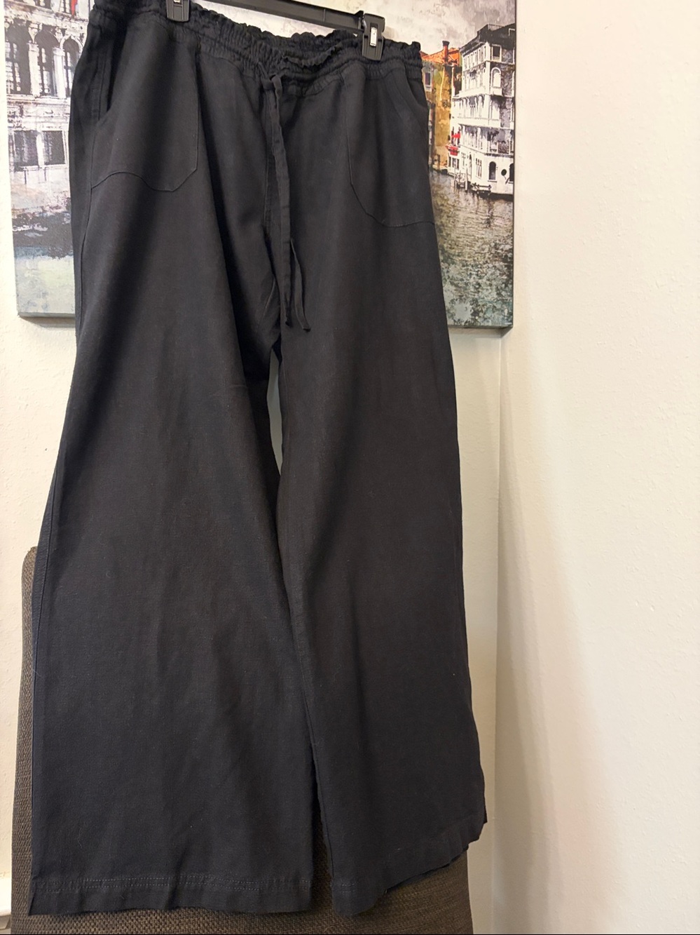 Women's Black Pants - 2X